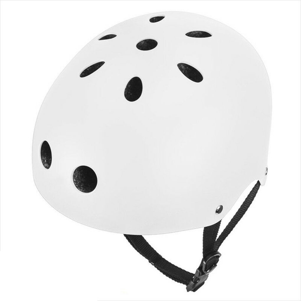 Bike & Skate Helmet Kids Adult Skateboard Professional Medium Size White