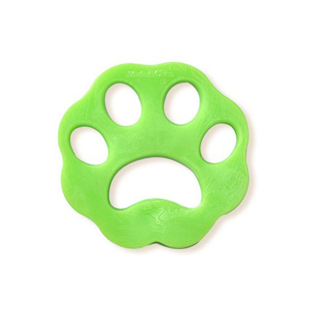 Pet Hair Remover Cat Fur Dog Hair Lint Catcher from Laundry Washing Machine Flower Green