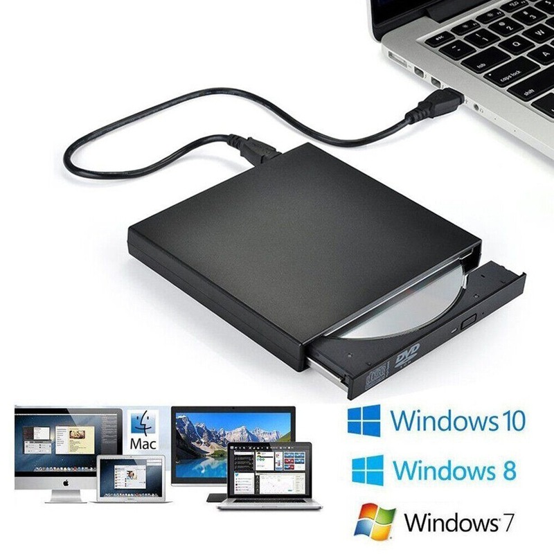 Buy USB External CD DVD Portable Drive Writer Player For PC/Laptops Mac