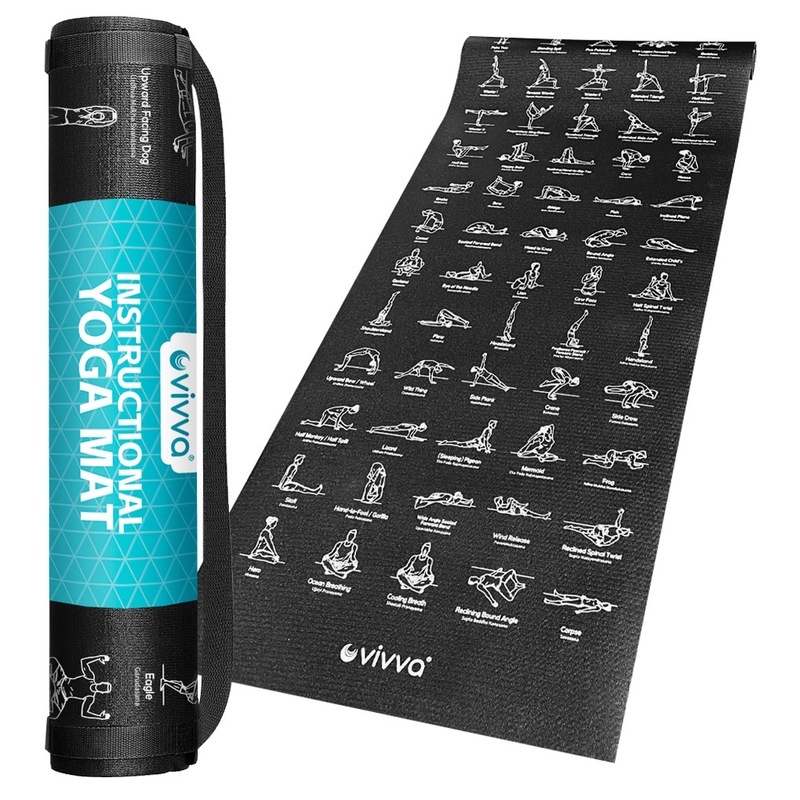 Buy Vivva Fitness Yoga Mat for Women and Men, Non Slip Exercise Mats