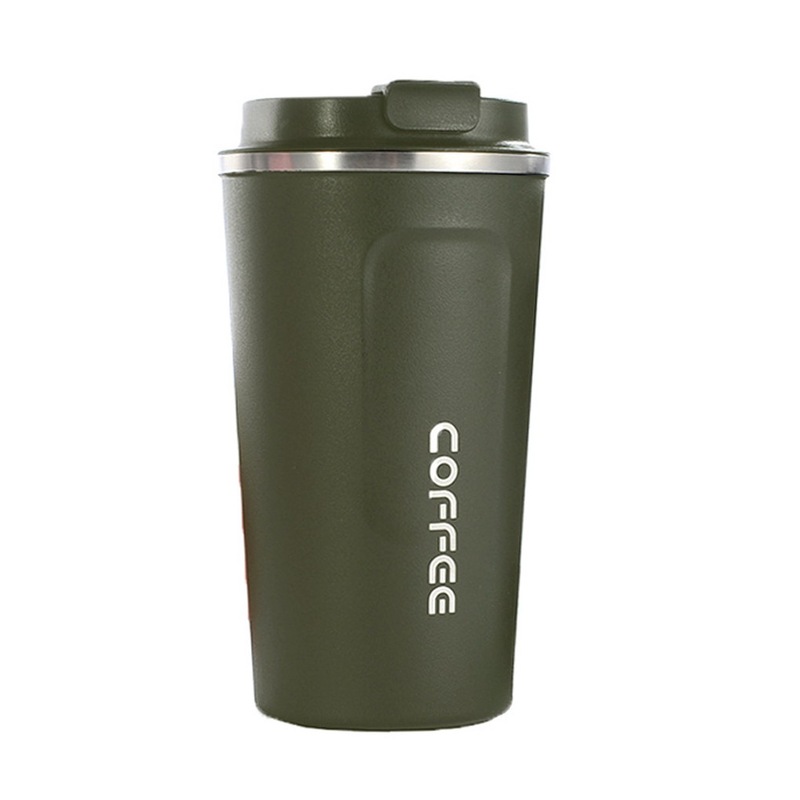 1pc 510ml Double-layer 304 Stainless Steel Insulated Vacuum Cup, Portable  Leak-proof Coffee Mug Water Bottle For Travel, School And Office Use