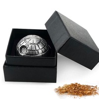 War Aluminum Grinder Black