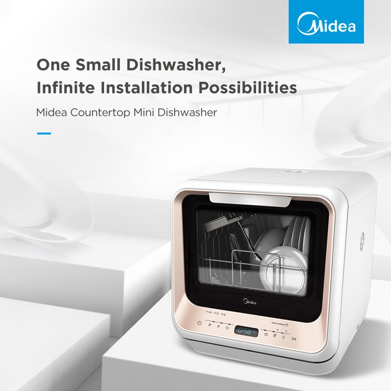 Buy Midea Second Generation Benchtop Dishwasher Mini Multifunctional