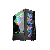 1st Player DK Series D4 ATX Metal Mesh PC Computer Gaming Case Black