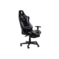 1st Player FK3 Gaming Computer Chair Stainless Steel Frame Black Grey