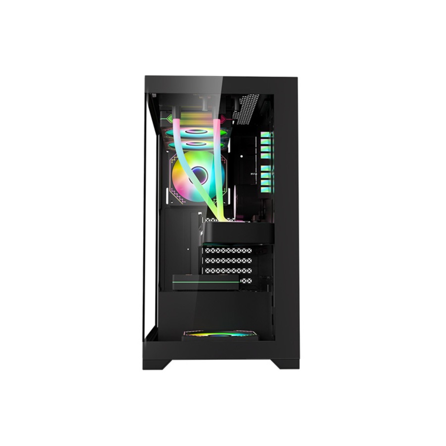 1st Player MI7 ATX M-ATX Mini-ITX PC Gaming Case - Black