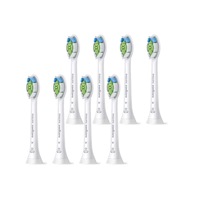 8PC Philips HX6068/67 Sonicare Optimal Replacement Heads for Electric Toothbrush
