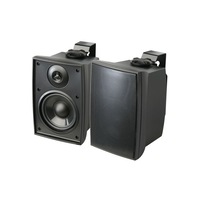 Accento Dynamica ADS6200 6.5" Indoor Outdoor Speakers Black Pair