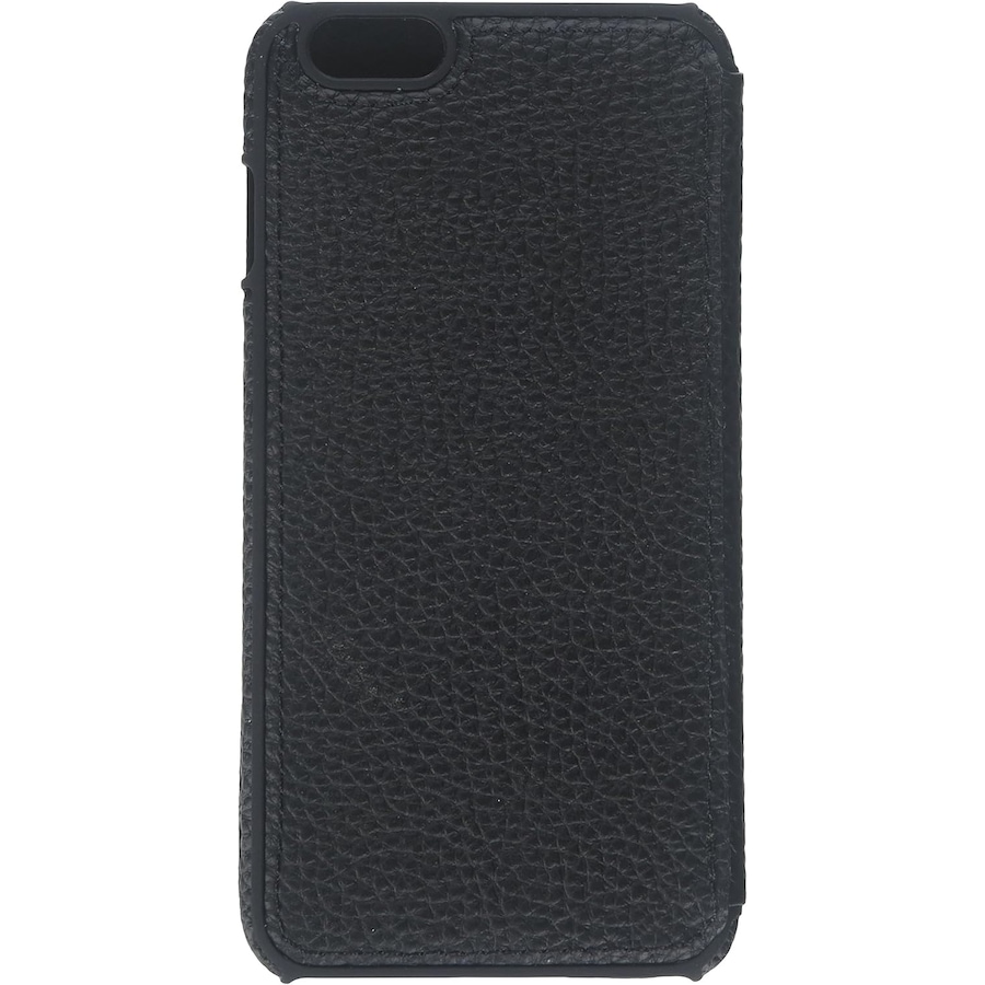 Adopted Leather Folio Wallet Case - iPhone 6 Plus & 6S Plus - Color: Black/Black