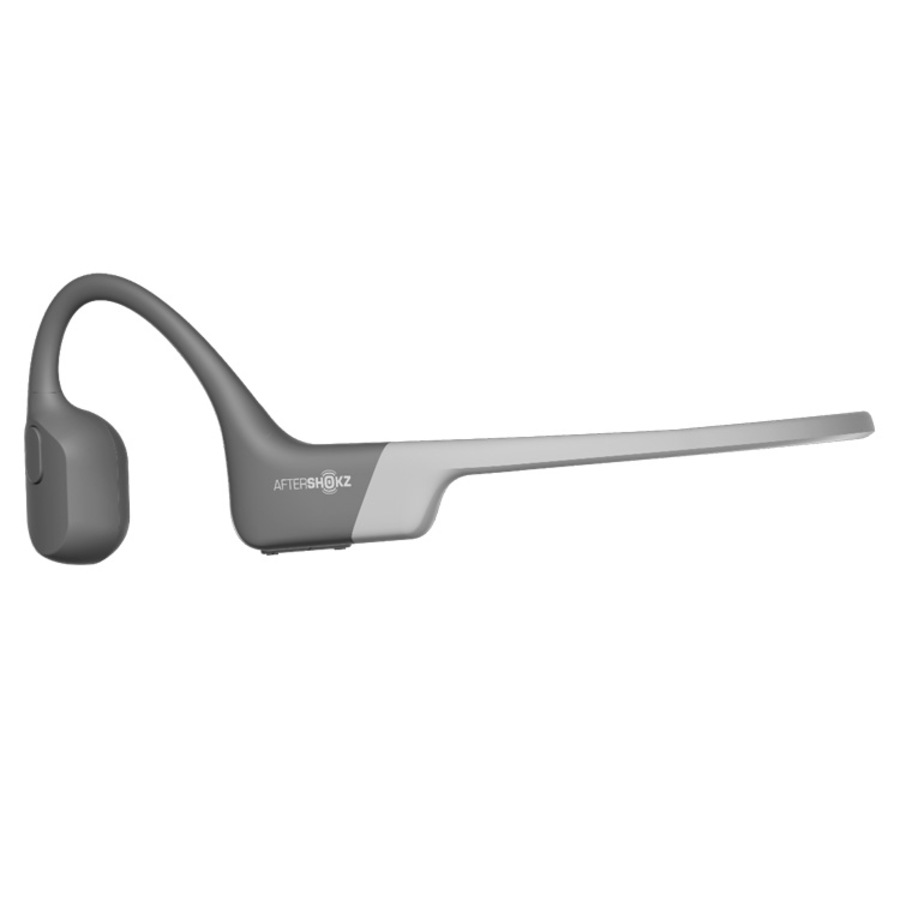 Aftershokz AEROPEX Wireless Bone Conduction Bluetooth Headphones Lunar Grey