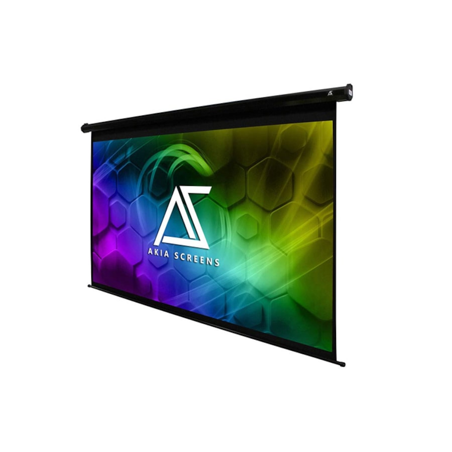 Akia Screens 110" 16:9 4K Electric Motorized Projector Screen