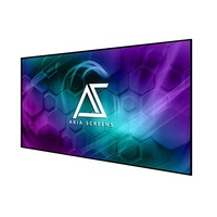 Akia Screens 125" Edge Free Fixed Projector Screen 16:9 Home Theater