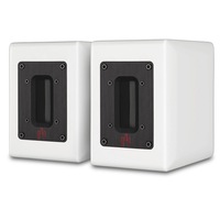 Aperion Audio Aluminum Ribbon Super Tweeter Speaker Pair Matte White