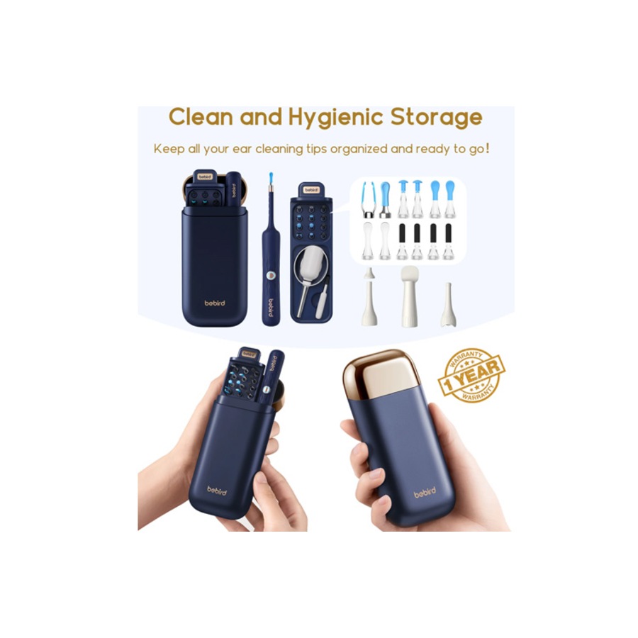 Bebird EarSight Plus Compact All-in-1 Visual Ear Wax Remover