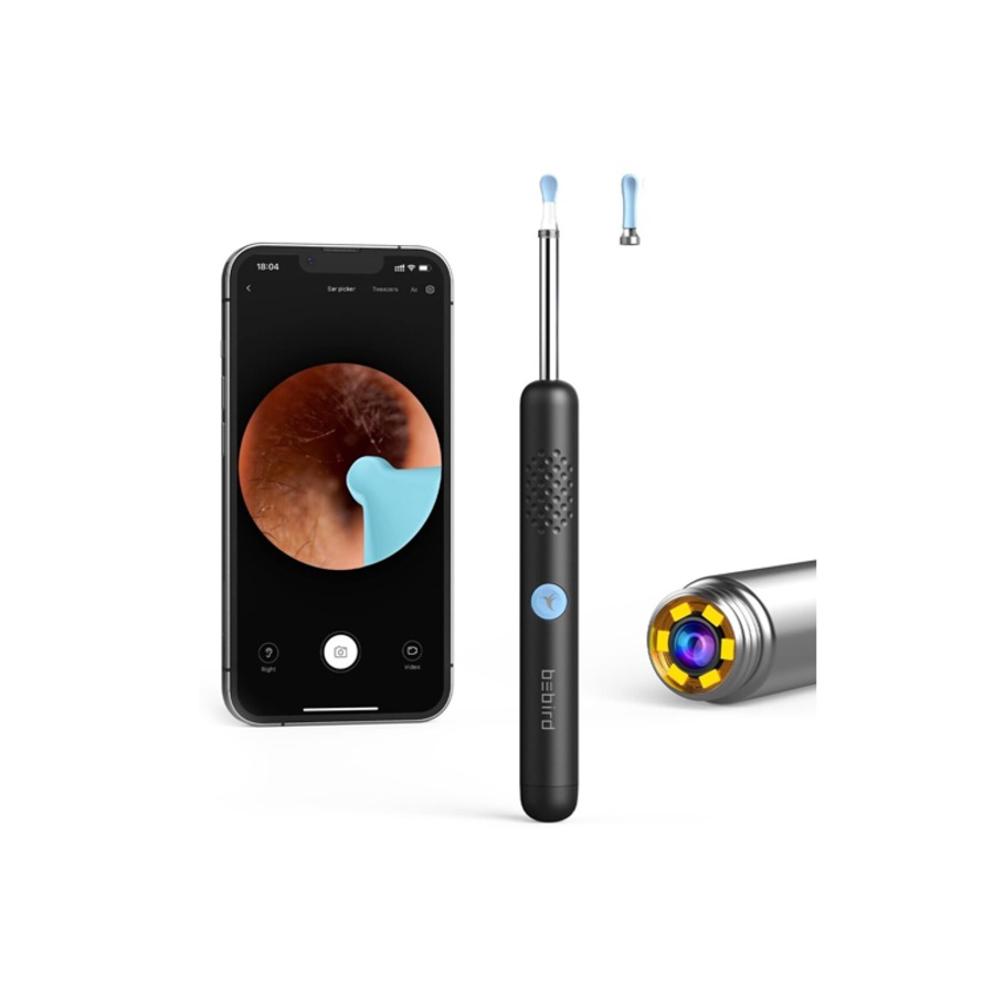 Buy Bebird R1 Ear Wax Removal Camera Tool - Black - Everyday Rewards Shop