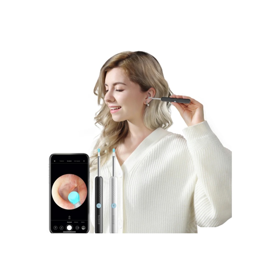 Buy Bebird R1 Ear Wax Removal Camera Tool - Black - Everyday Rewards Shop
