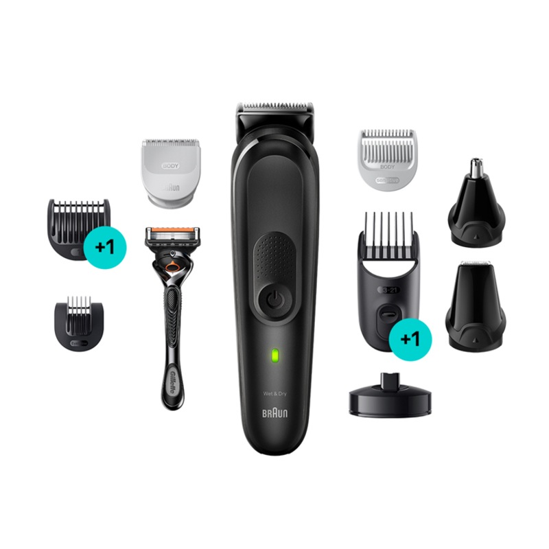 Buy Braun MGK7460 Series 7 All-In-One Beard Hair Body Grooming Kit - MyDeal