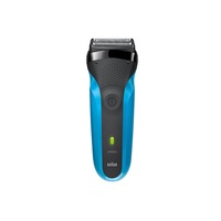 Braun Series 3 Wet & Dry Shaver - Black/Blue