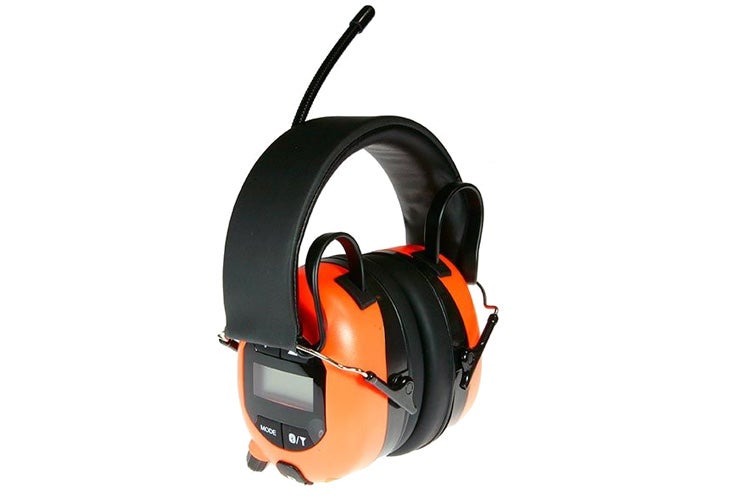 Bullant ABA840 jobsite / worksite earmuff headset with bluetooth & digital am fm radio