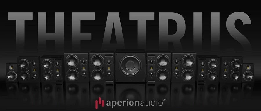 Buy Aperion Theatrus TC65 AMT Ribbon Tweeter Surround Speaker Pair MyDeal