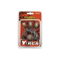 DNA RCA412BU 22cm Y Splitter 1 Female To 2 Male RCA Cable