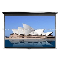 Elite Screens M150UWH2 150" Manual Pull Down Screen