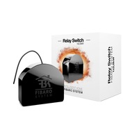 Fibaro FGS-212 Z-Wave, 1x 2.5 kW, ÃƒÆ’Ã‹Å“ ÃƒÂ¢Ã¢â‚¬Â°Ã‚Â¥ 50mm, 10A, 1mW, 0.8 W, 50m range Black electrical relay
