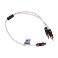 Fusion MS-RCAYM RCA Splitter Cable Female to Dual Male Connector
