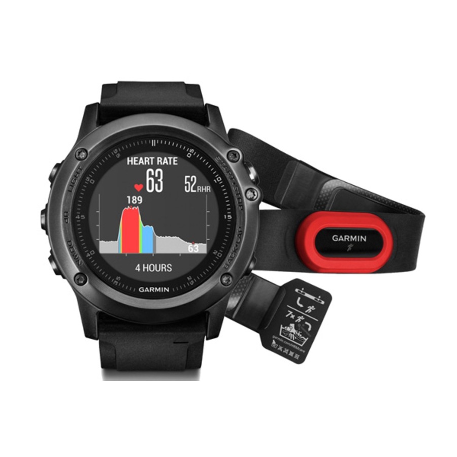Garmin Fenix 3 HR Grey Sapphire (Hrm-Run Bundle)