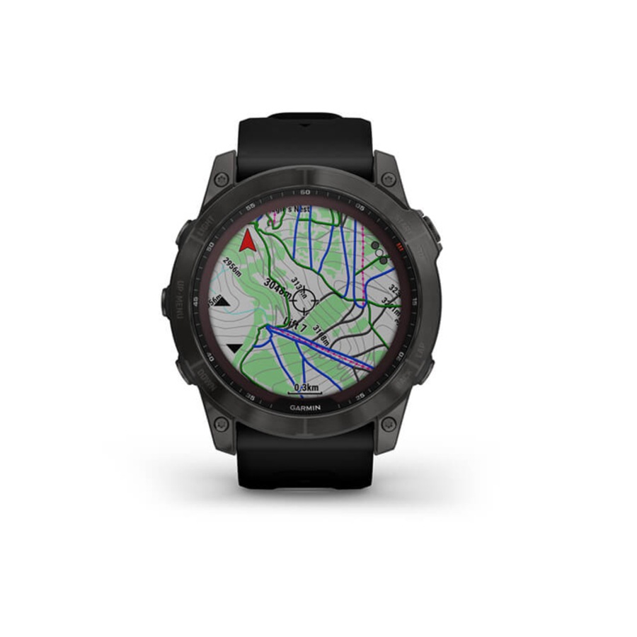 Garmin Fenix 7X Sapphire Solar Carbon Grey DLC Titanium 010-02541-12