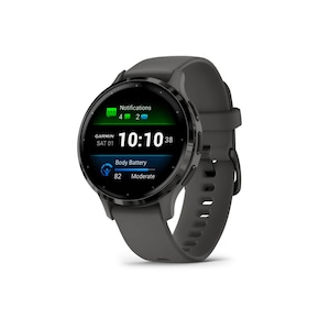 Garmin Venu 3S Slate Stainless Steel, Pebble Grey Case - 010-02785-00