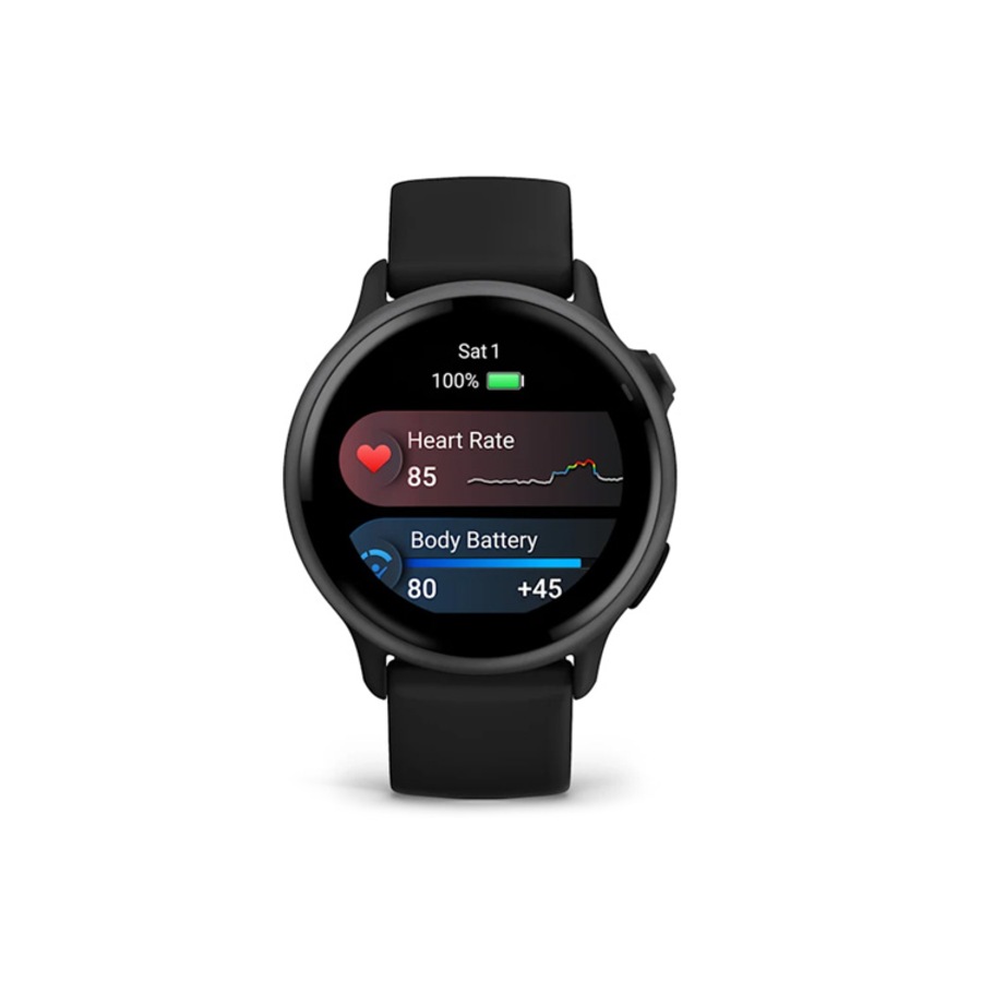 Garmin Vivoactive 6 GPS Fitness Smartwatch - Slate with Black Band