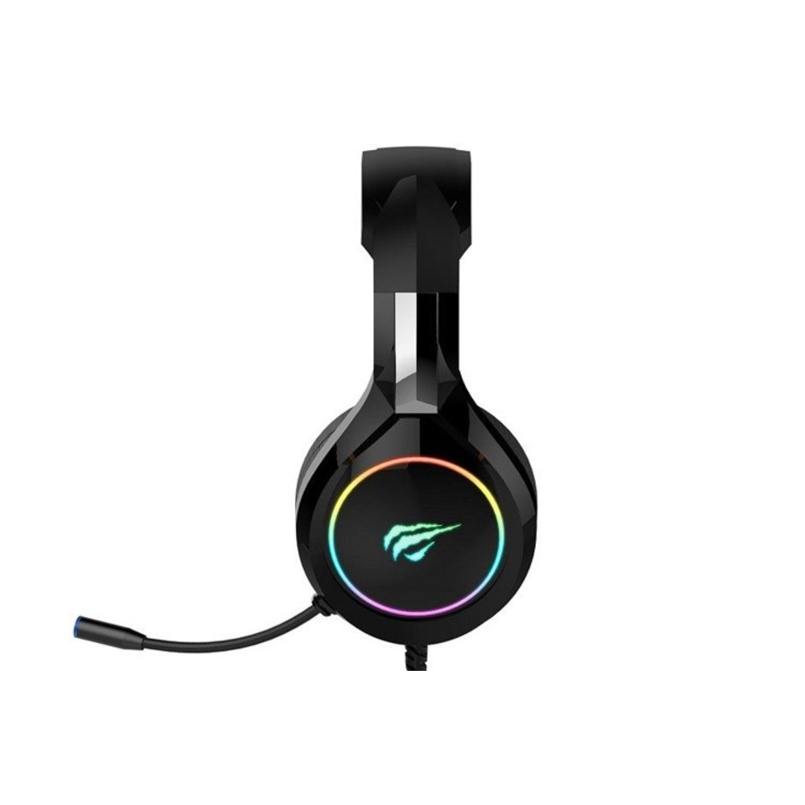 Havit RGB Gaming Headset + 3.5mm Headset Mic Splitter Xbox