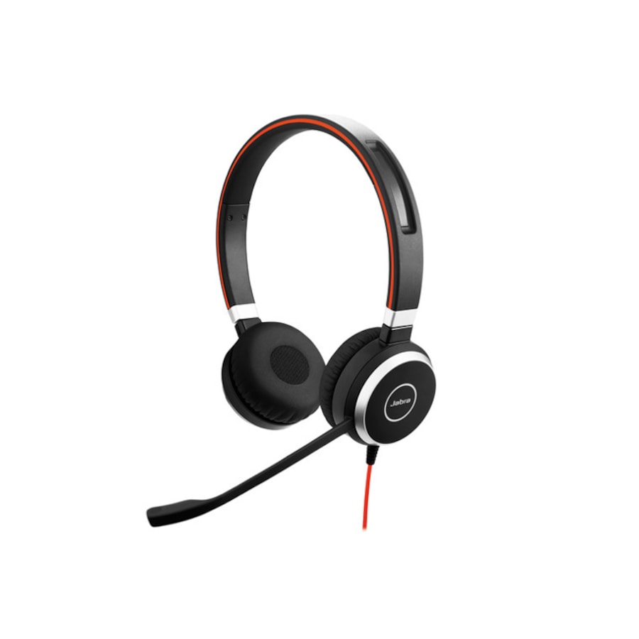Jabra EVOLVE 40 MS USB 3.5mm Jack Stereo HD Audio Headset