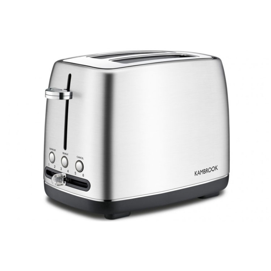 Kambrook 2 Slice 900W Stainless Steel Bread Toaster Silver KTA270BSS
