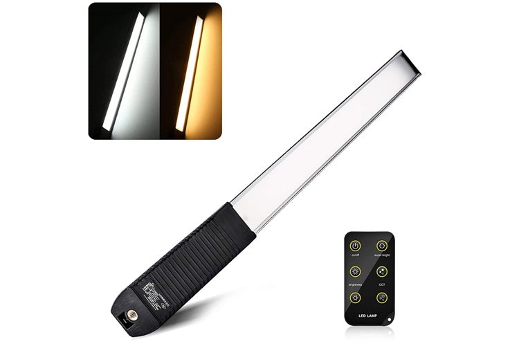 LUXCEO Q508S LED 9W 3000K-5700K Wand Handheld Video Light 1000 Lumen