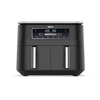 Ninja Foodi AF300 Air Fryer Dual Zone Technology 7.6 Litre 2 Draws