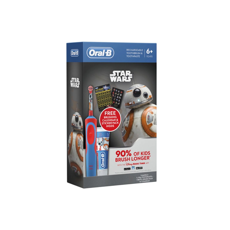 Oral-B Star Wars Electric Toothbrush & Toothpaste Gift Pack 6+ Years