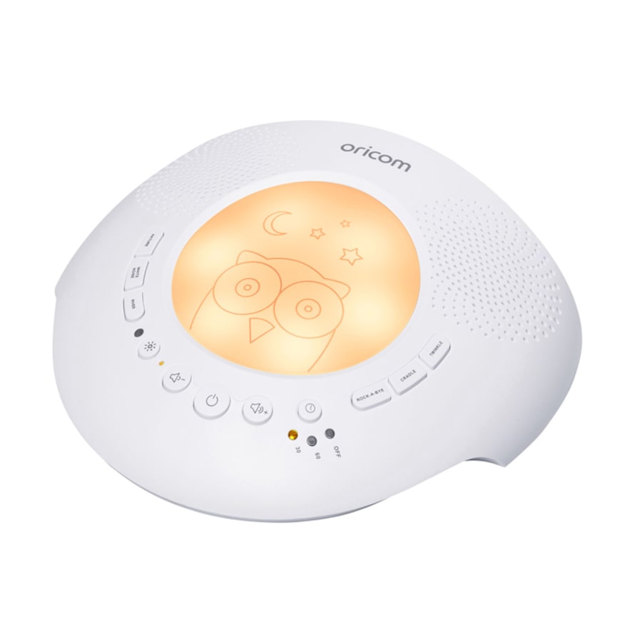 Oricom OLS100 Soothing Sound Machine - Night Light Music Lullaby