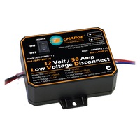 OzCharge 12V 50A Amp Low Voltage Disconnect LVD OC-LVD50 Caravan