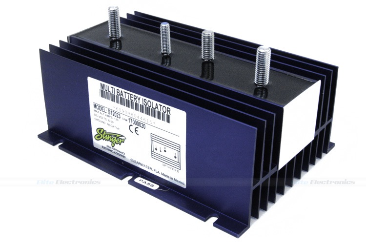 Battery isolator car deals audio