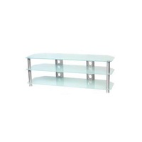Studio Acoustics SVR360OP 3 Tier Opaque Glass Television Stand