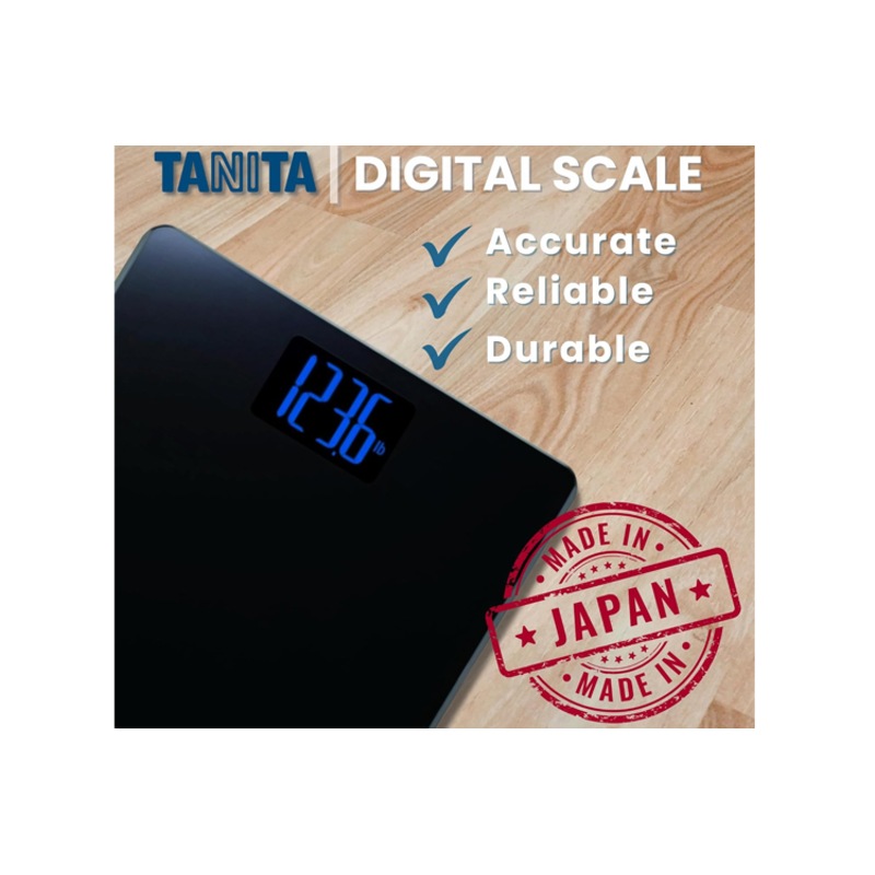 Buy Tanita HD366 High Capacity Digital Bathroom Scale Black MyDeal