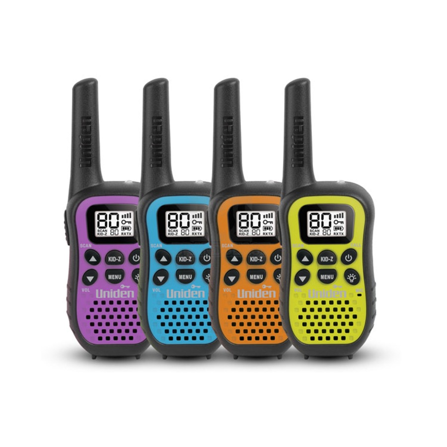 Uniden UH45-4 80 Channel UHF CB Walkie-Talkie Handheld Radio Quad Pack
