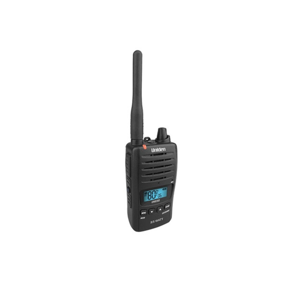 Uniden UH835S 80-Channels 3.5 Watt UHF Handheld CB Radio Rugged