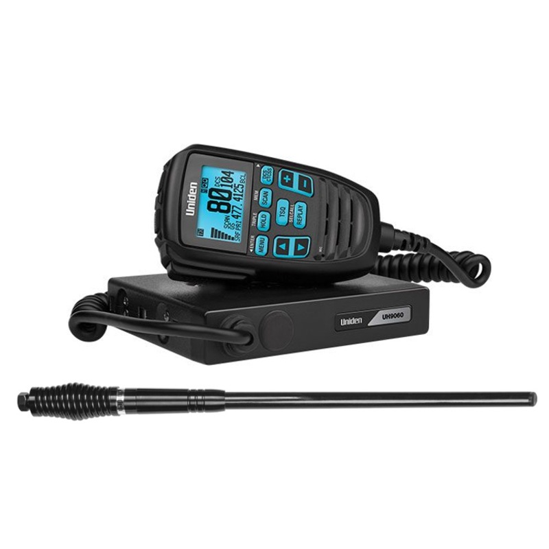 Buy Uniden UH90604X4 5W UHF CB + Heavy Duty Antenna MyDeal