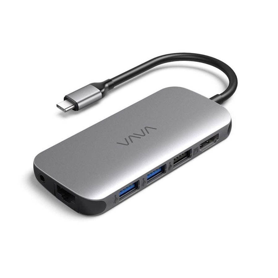 VAVA 9-in-1 Adapter Hub 4K USB-C to HDMI Ethernet Port VA-UC016