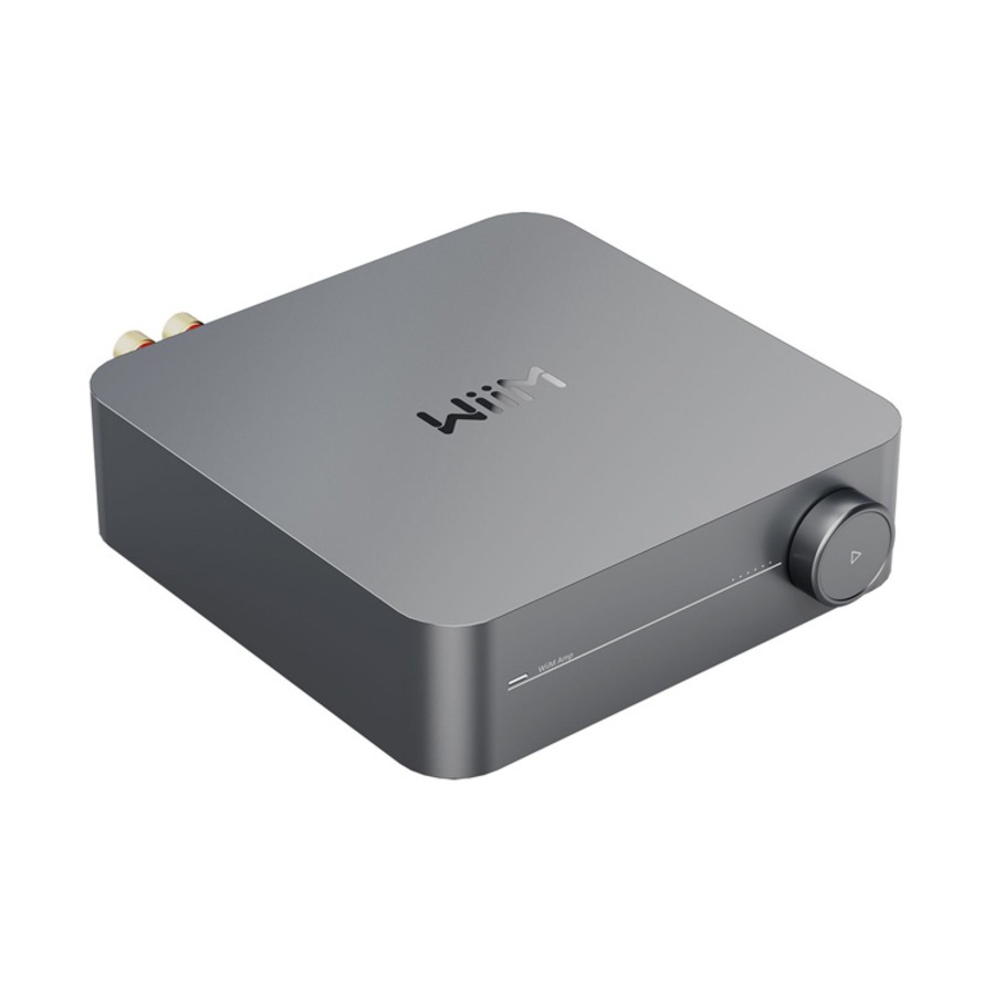 WiiM Streaming Amp w/ Purity Bookshelf Speakers
