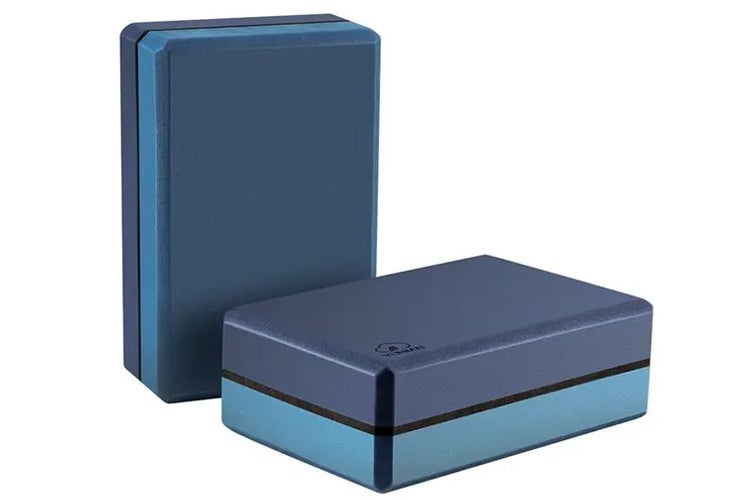 Yunmai Yoga Brick Set of 2 Foam Block High Density Odorless Blue
