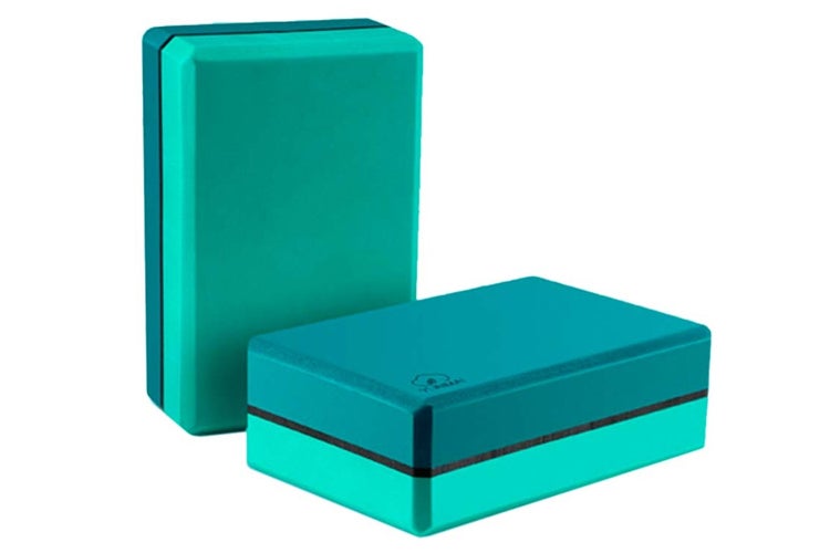 Yunmai Yoga Brick Set of 2 Foam Block High Density Odorless Green